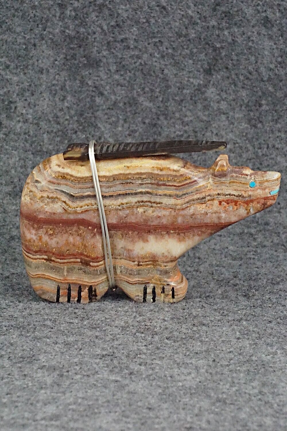 Bear Zuni Fetish Carving - Darrin Boone