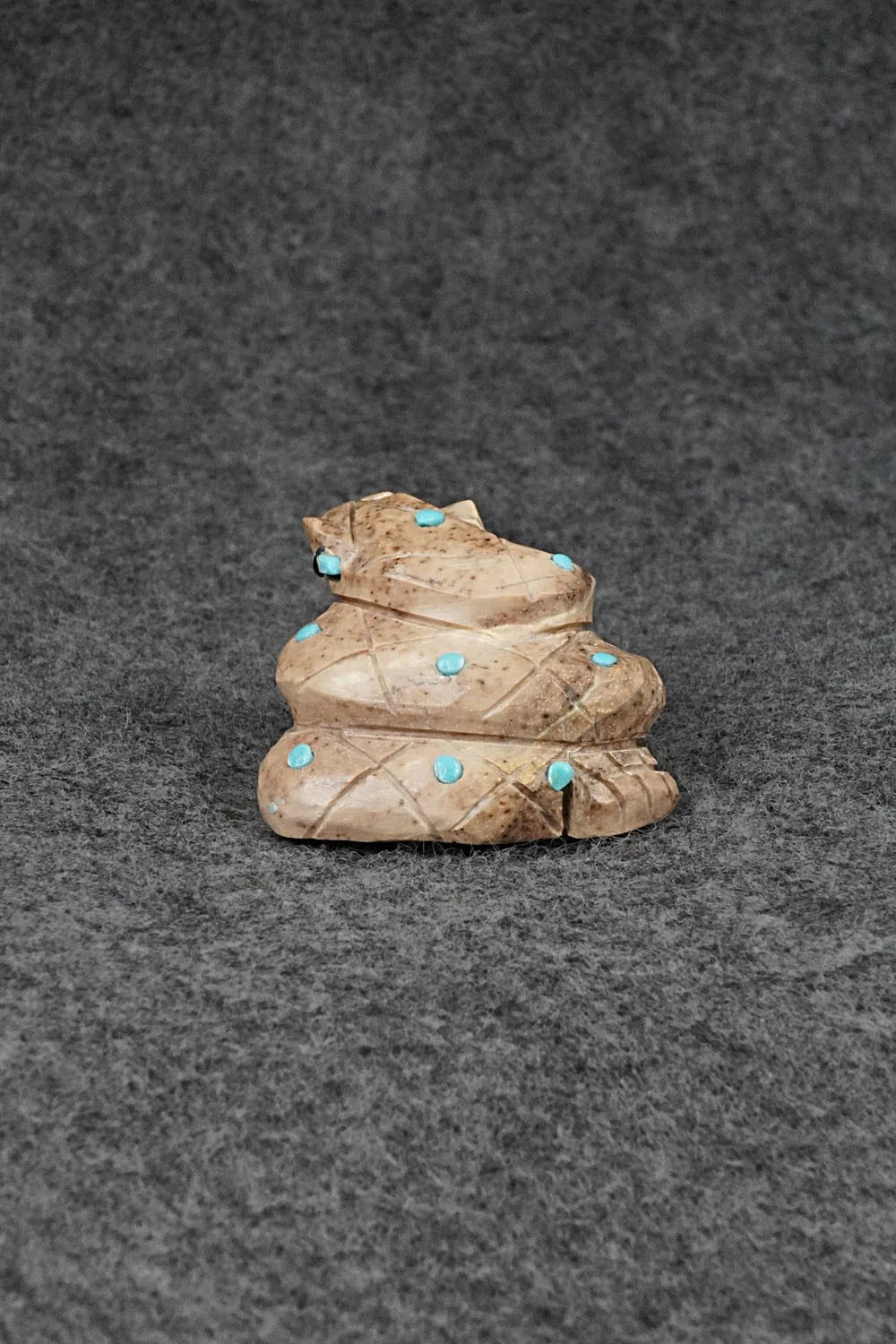 Rattlesnake Zuni Fetish Carving - Dannette Laate