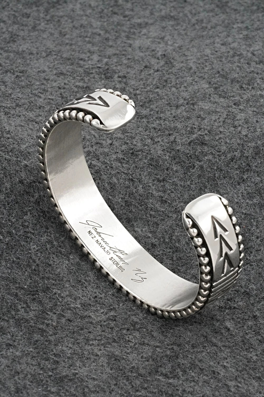 Sterling Silver Bracelet - Jonathan Nez