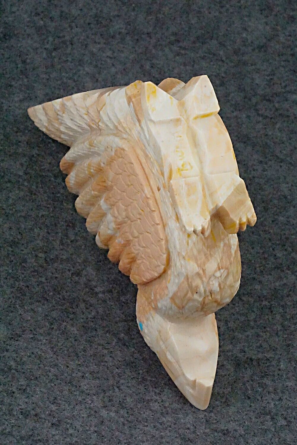 Roadrunner Zuni Fetish Carving - Tony Mackel