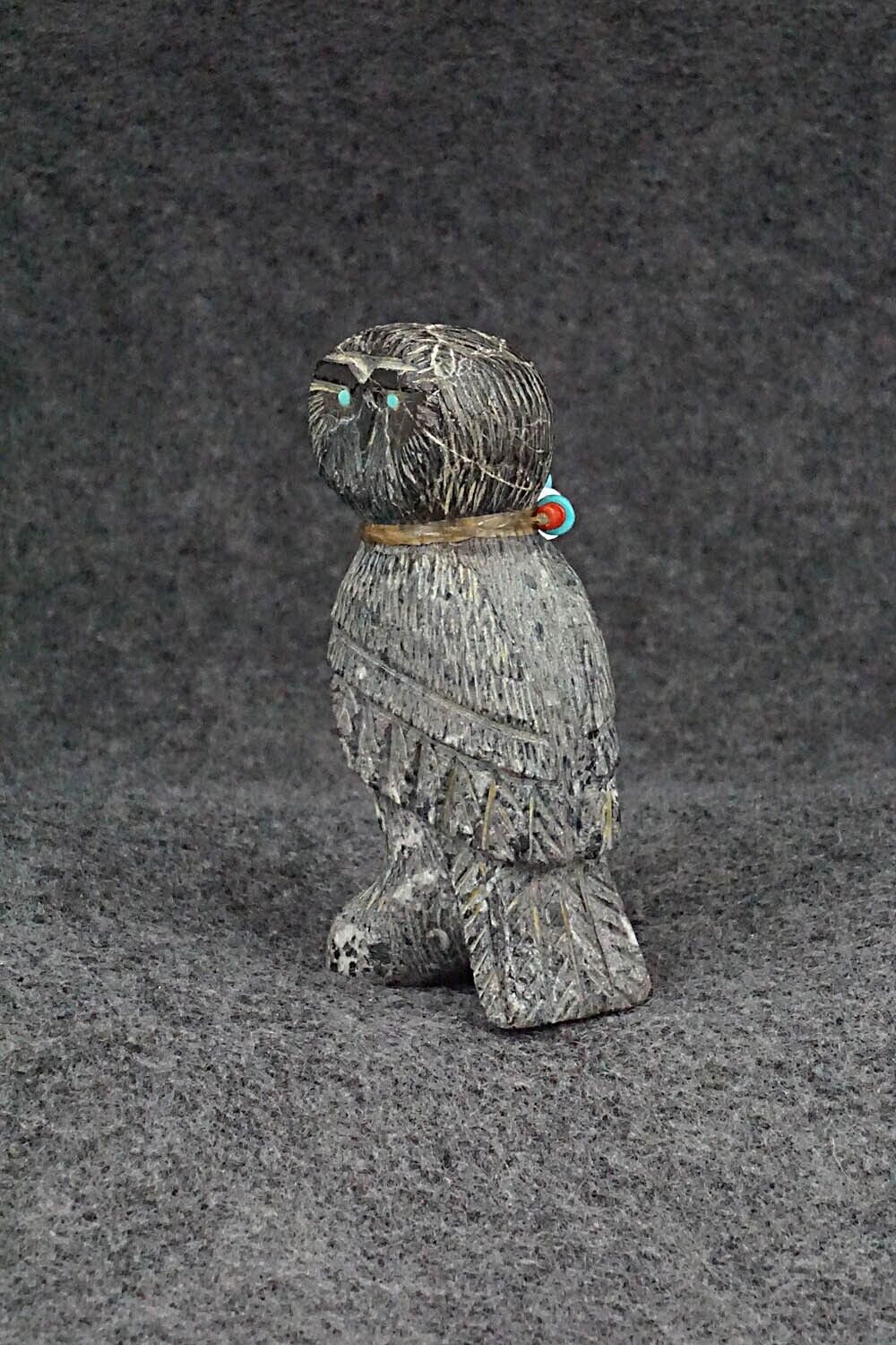 Owl Zuni Fetish Carving - Douglas Martza