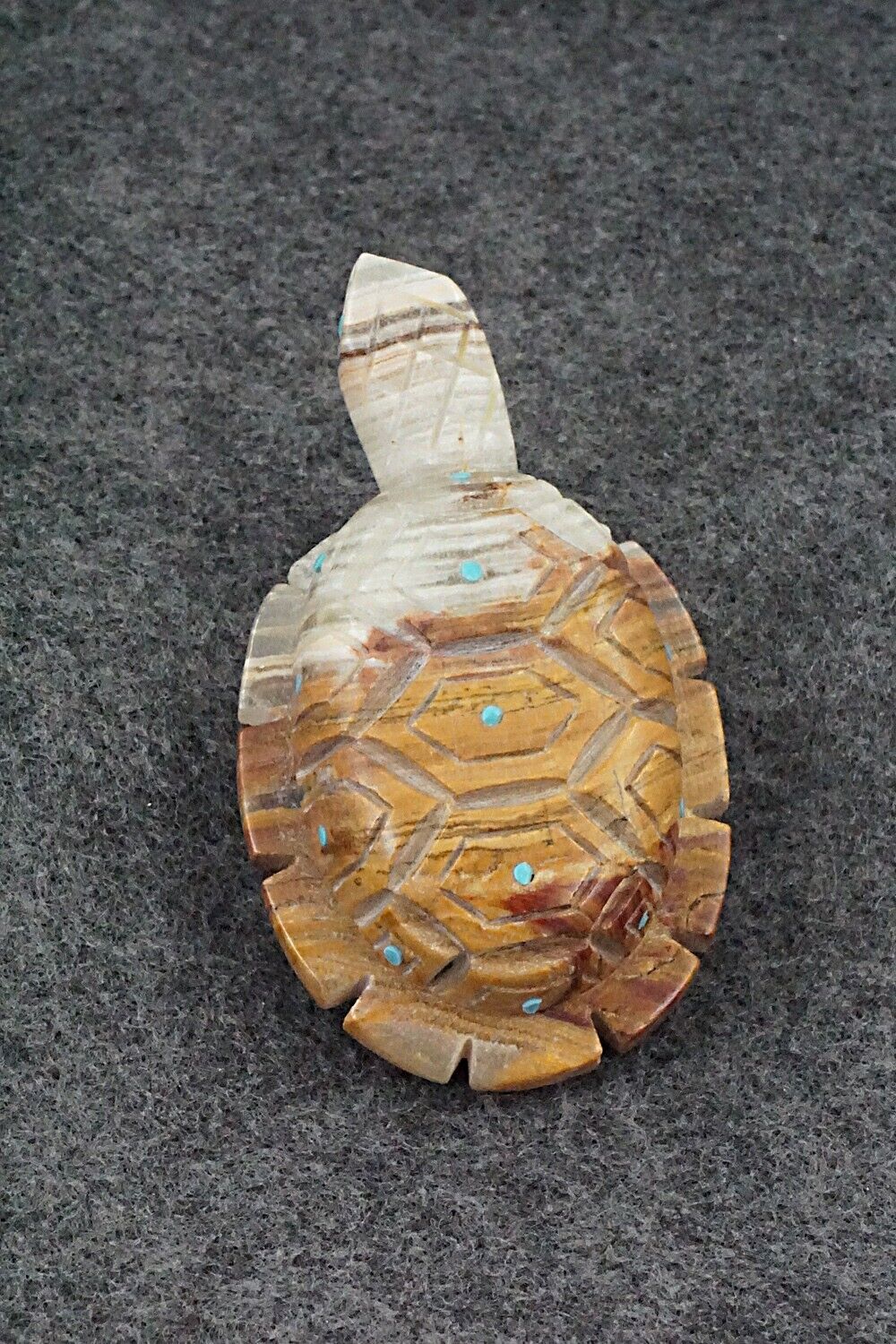 Turtle Zuni Fetish Carving - Douglas Martza