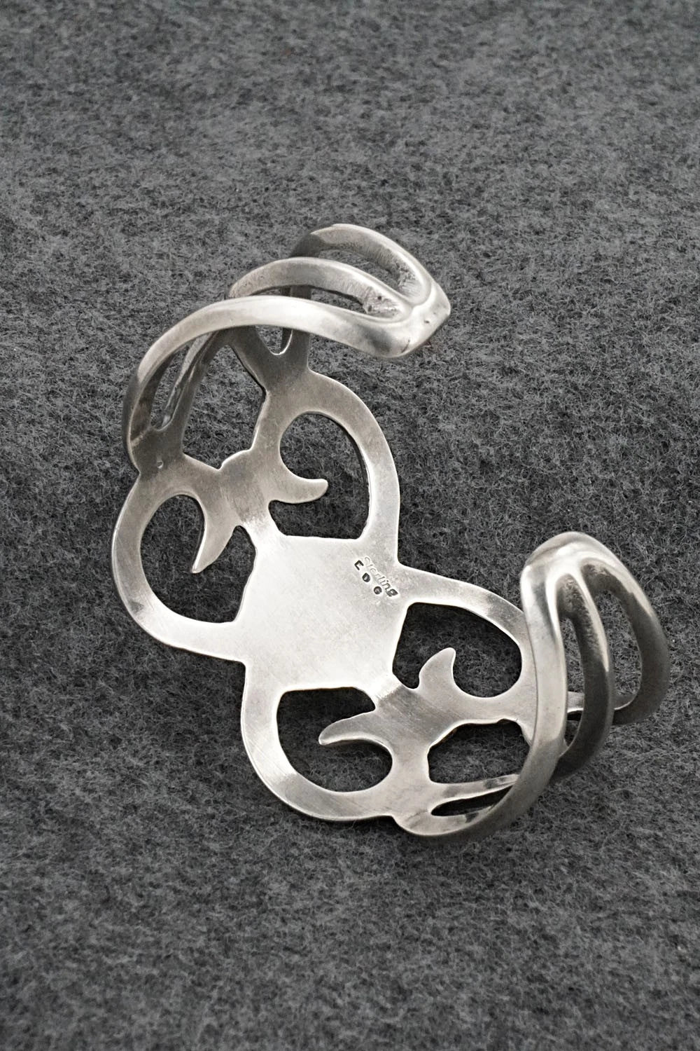 Turquoise & Sterling Silver Bracelet - Eugene Gruber