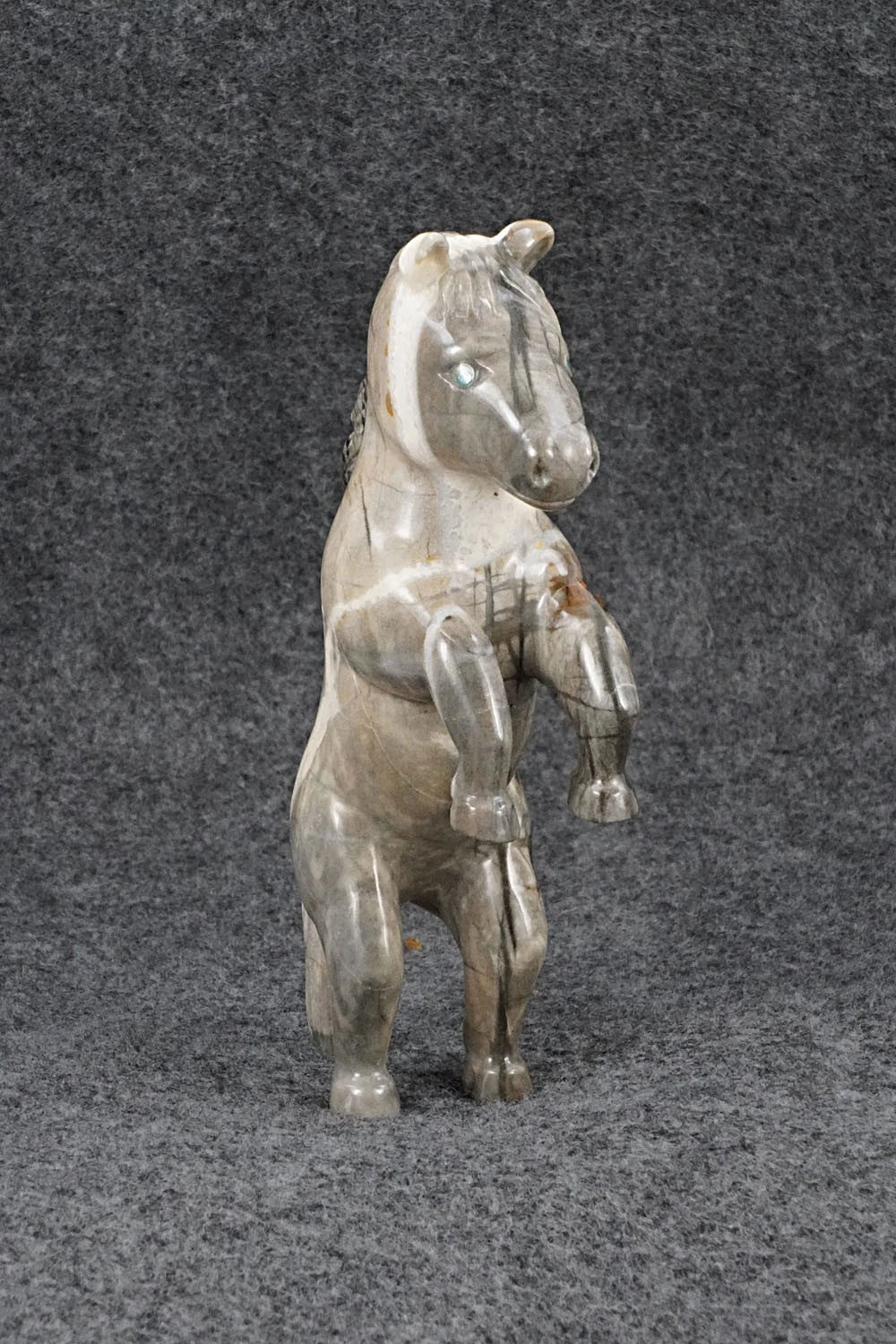 Horse Zuni Fetish Carving - Clayton Panteah