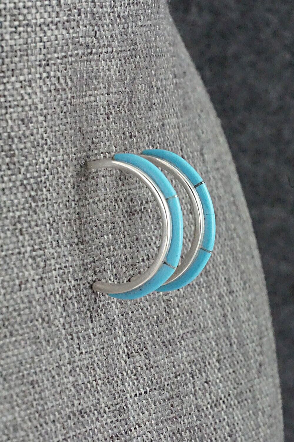 Turquoise & Sterling Silver Earrings - Bevis Massie