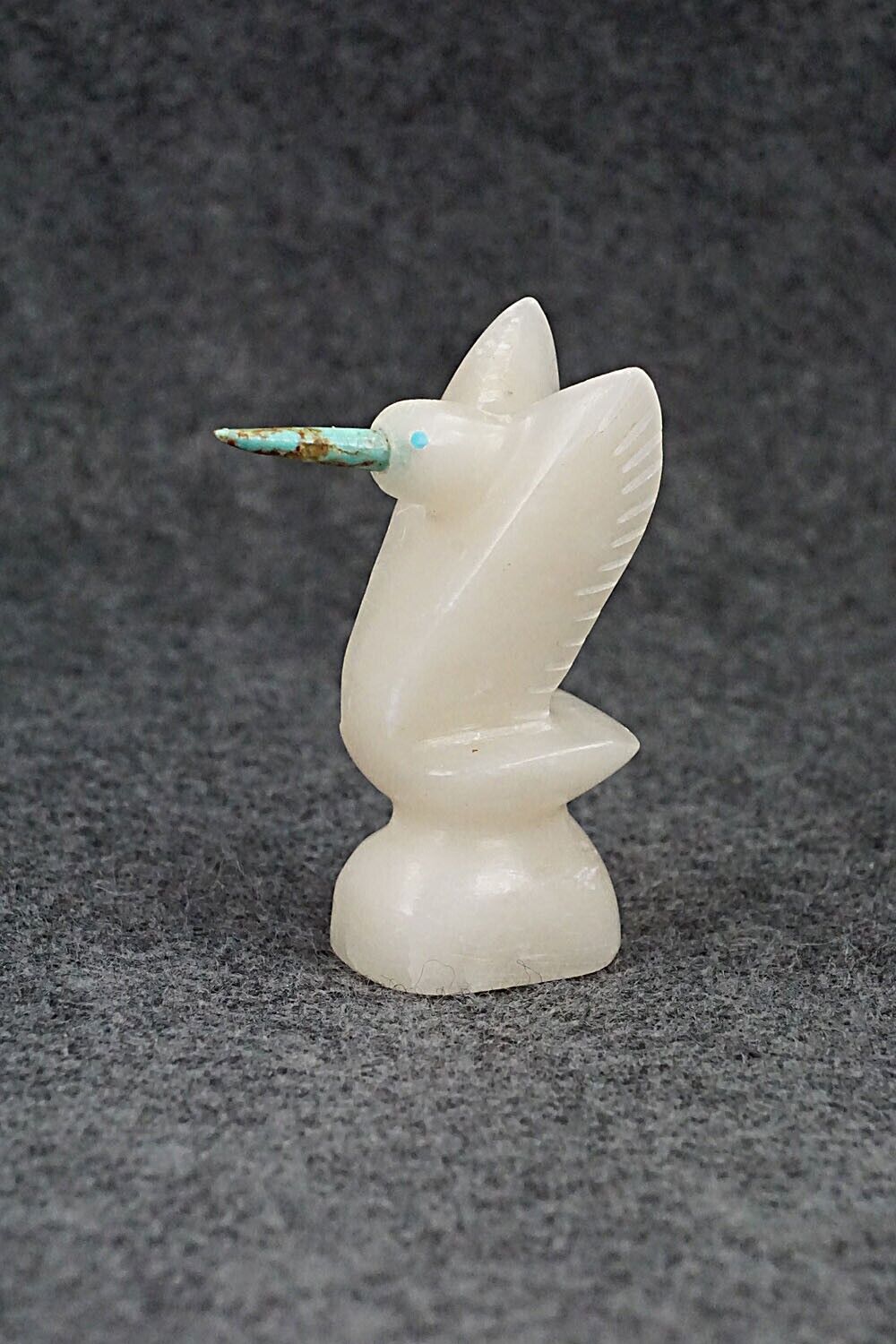 Hummingbird Zuni Fetish Carving - Brandon Phillips
