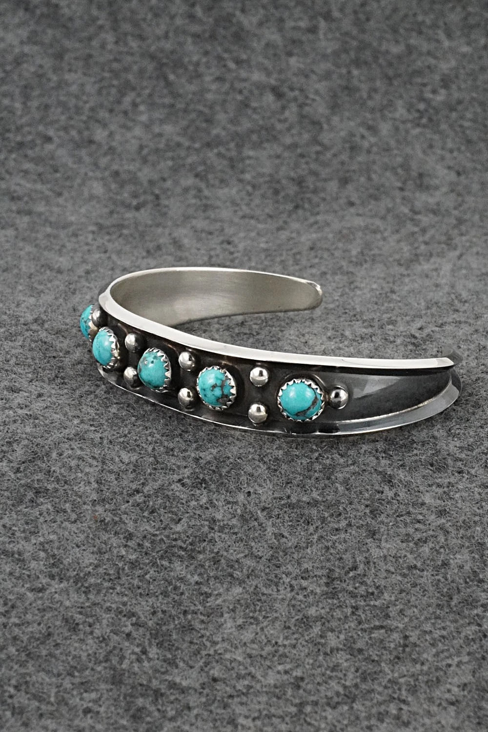 Turquoise & Sterling Silver Bracelet - Paul Largo