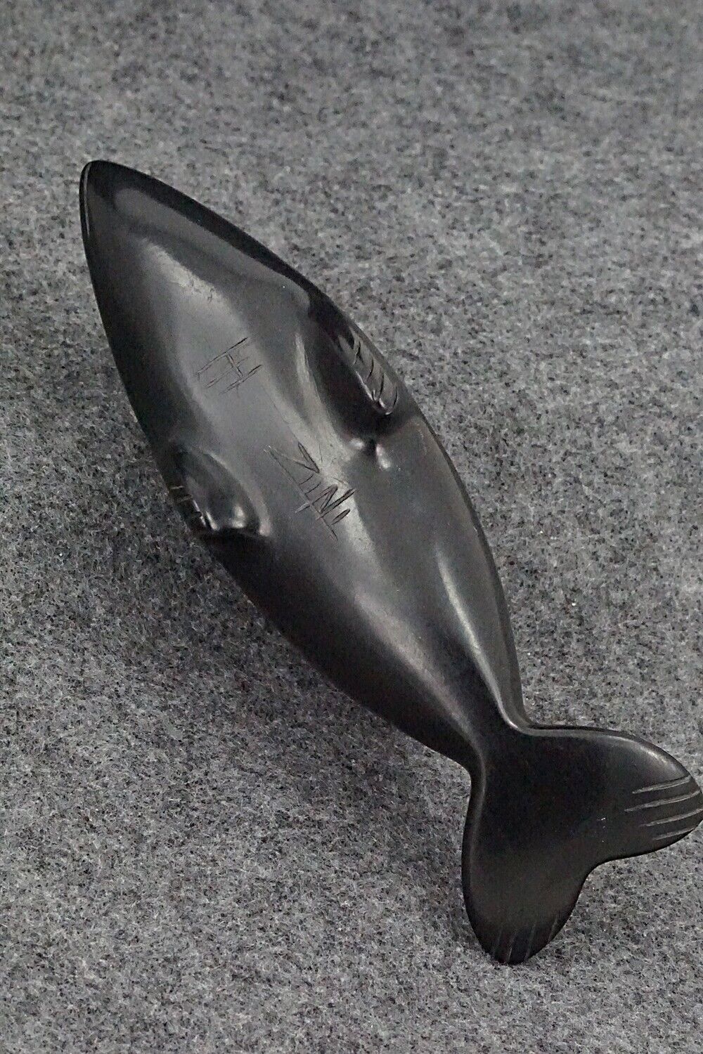 Dolphin Zuni Fetish Carving - Herbert Halate