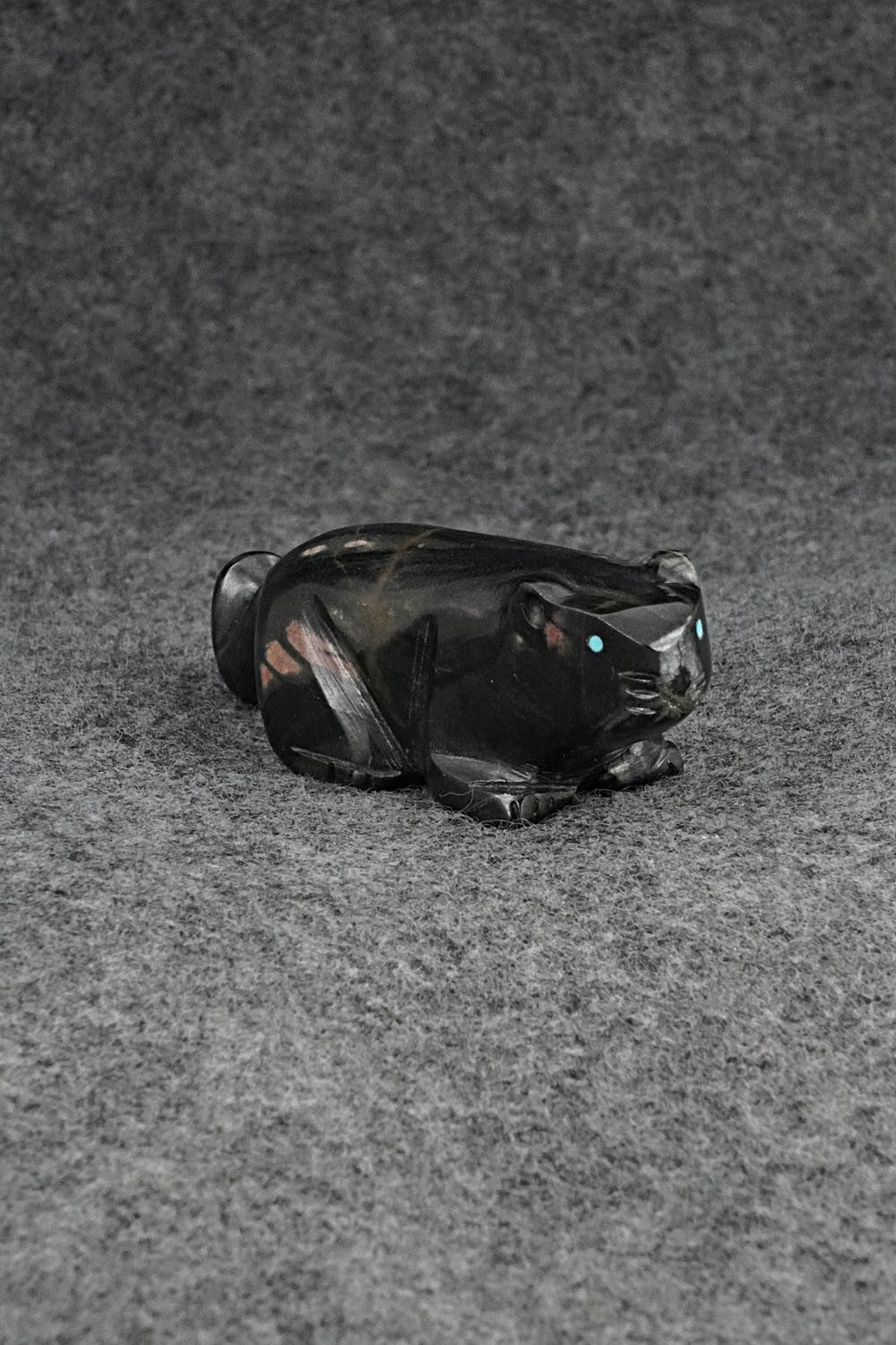 Mountain Lion Zuni Fetish Carving - David Chavez