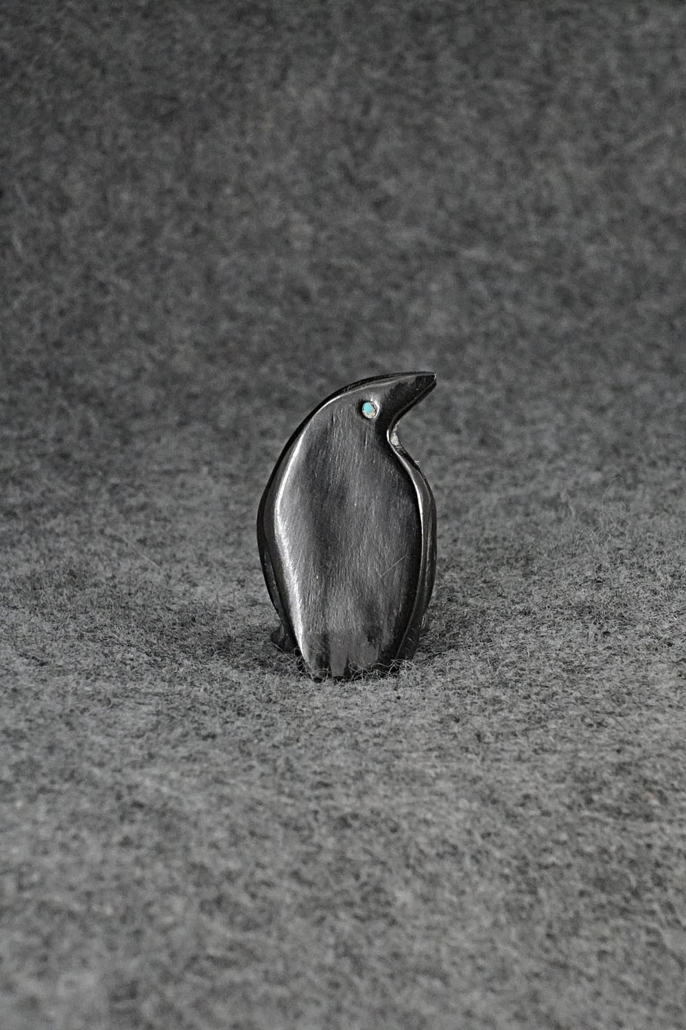 Penguin Zuni Fetish Carving - Calvert Bowannie