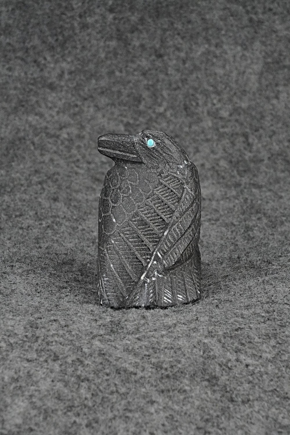 Crow Zuni Fetish Carving - Derrick Kaamasee