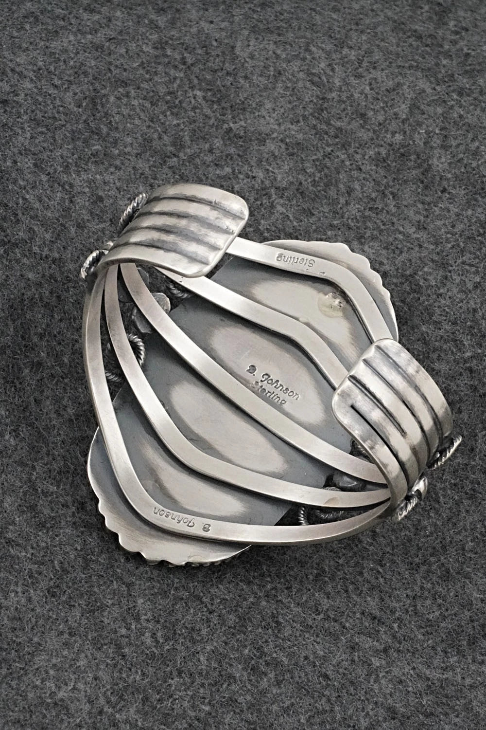 Turquoise & Sterling Silver Bracelet - Bobby Johnson