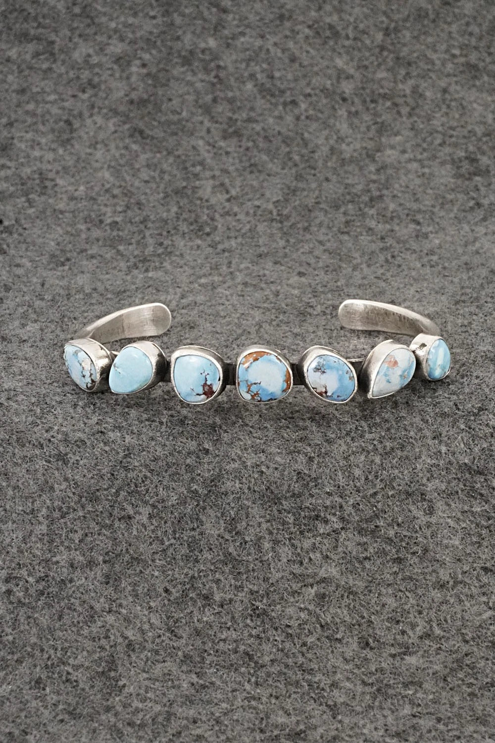 Turquoise & Sterling Silver Bracelet - Verley Betone