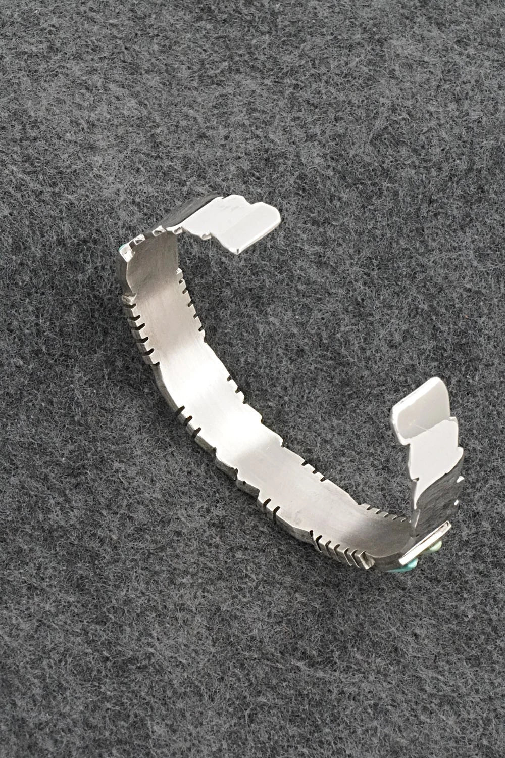 Turquoise & Sterling Silver Bracelet - Sheldon Lalio