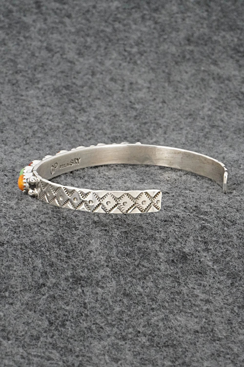 Multi-Stone & Sterling Silver Bracelet - Gaynell Parker