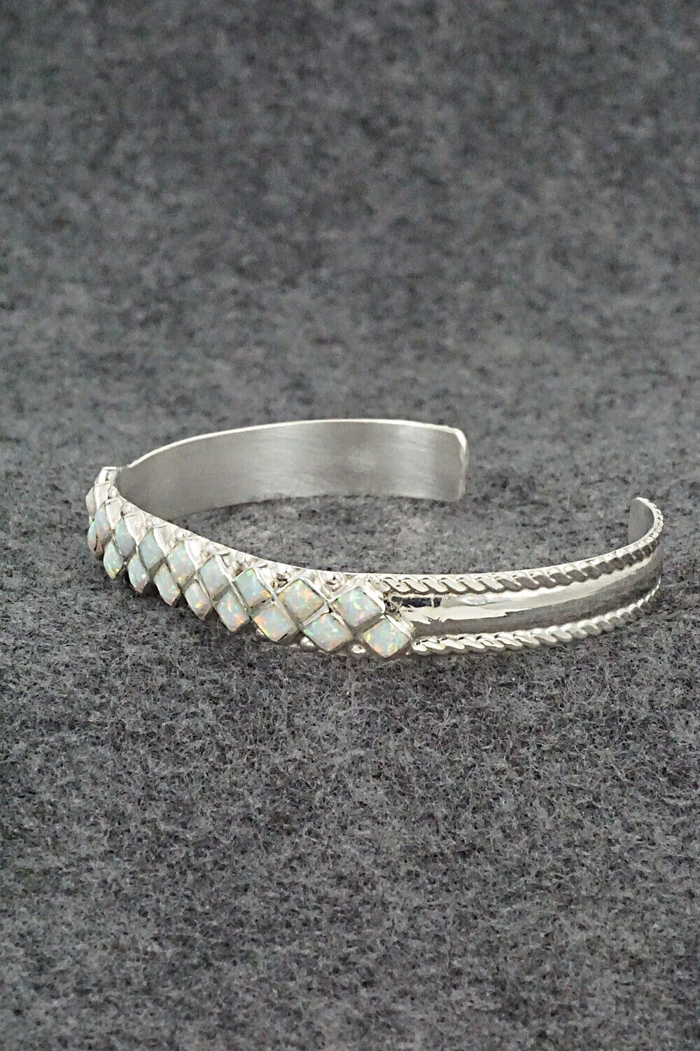 Opalite & Sterling Silver Bracelet - Bonnie Quam