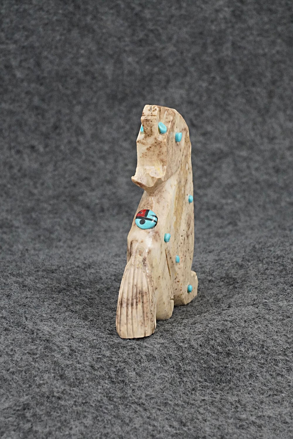 Wolf Zuni Fetish Carving - Danette Laate