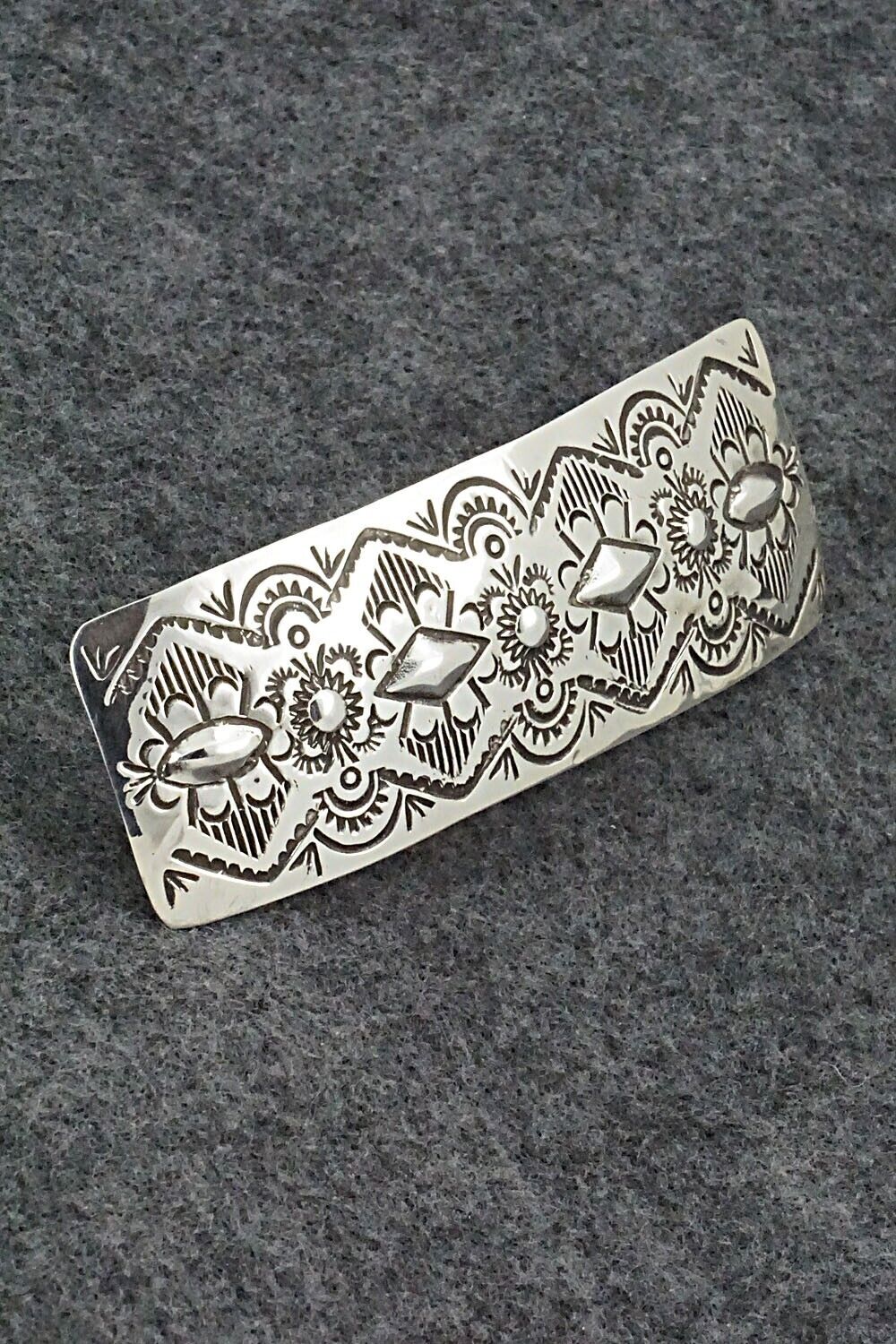 Sterling Silver Hair Barrette - Jennie Blackgoat