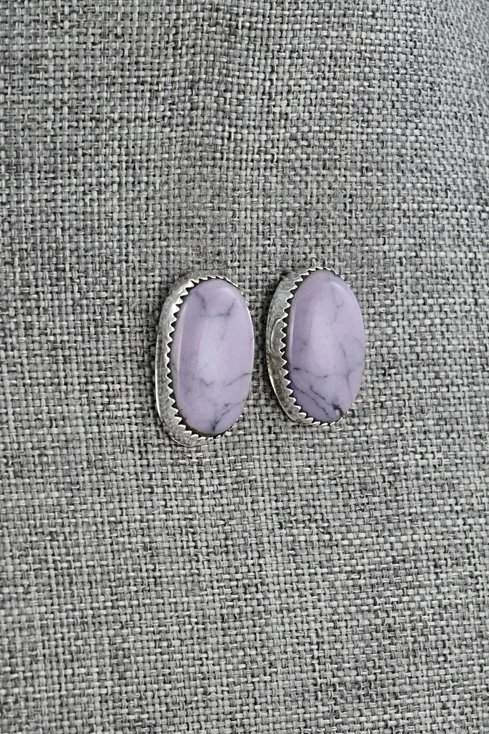 Morado & Sterling Silver Earrings - Murray Hannaweeka