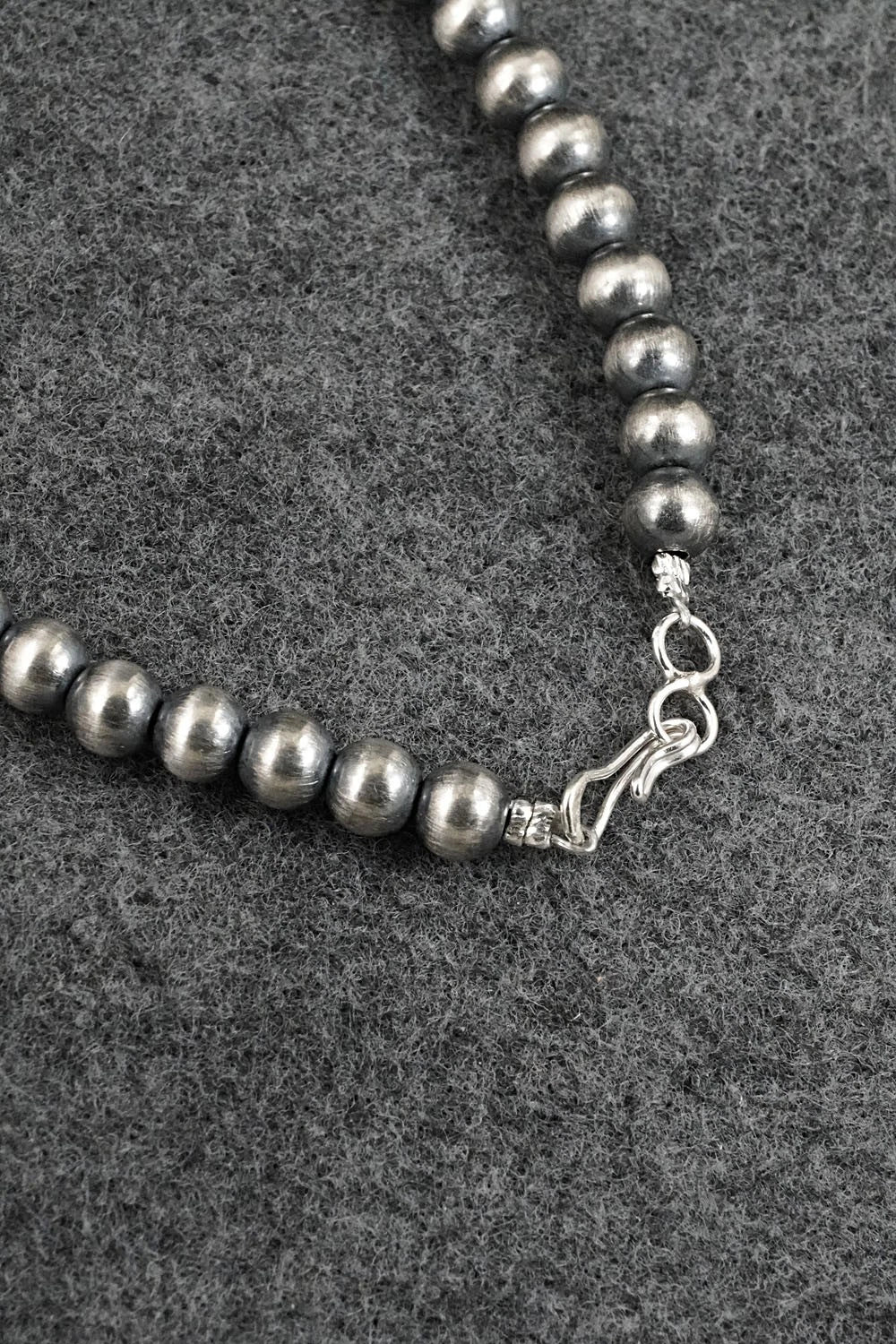 Turquoise & Sterling Silver Necklace - Samuel Yellowhair