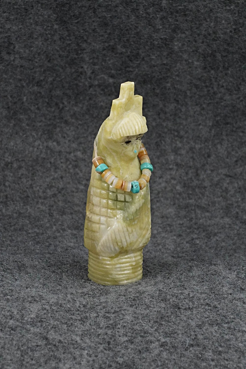 Corn Maiden Zuni Fetish Carving - Farlan & Paulette Quam