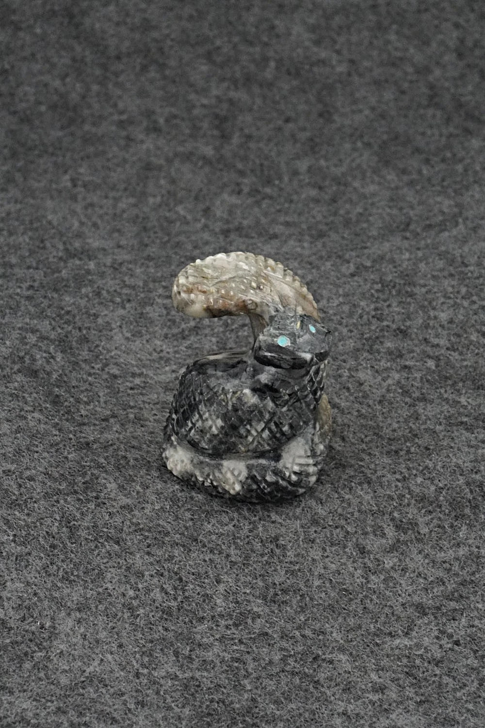 Rattlesnake Zuni Fetish Carving - Paulette & Farlan Quam