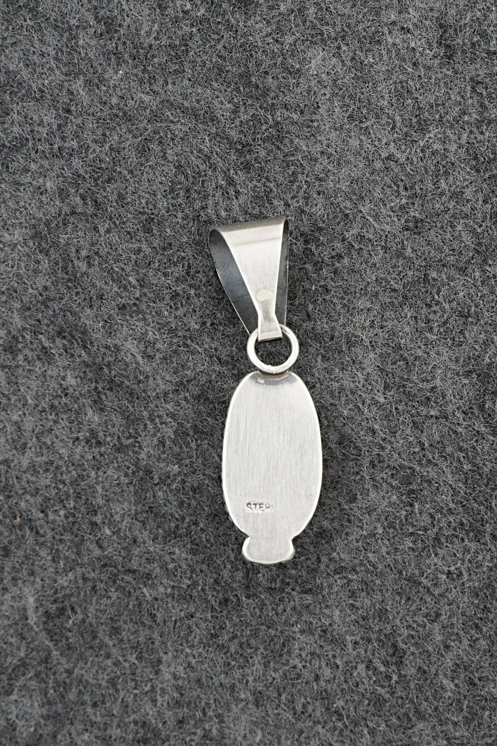 Turquoise & Sterling Silver Pendant - Rosemary Saunders