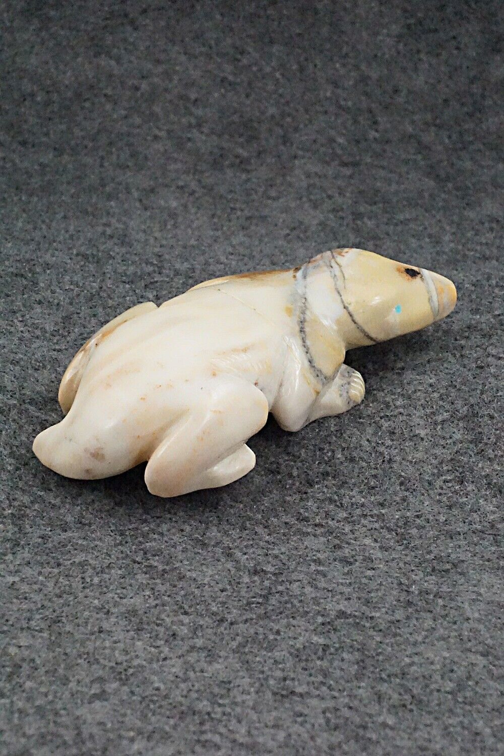 Mole Zuni Fetish Carving - Nelson Yatsatte