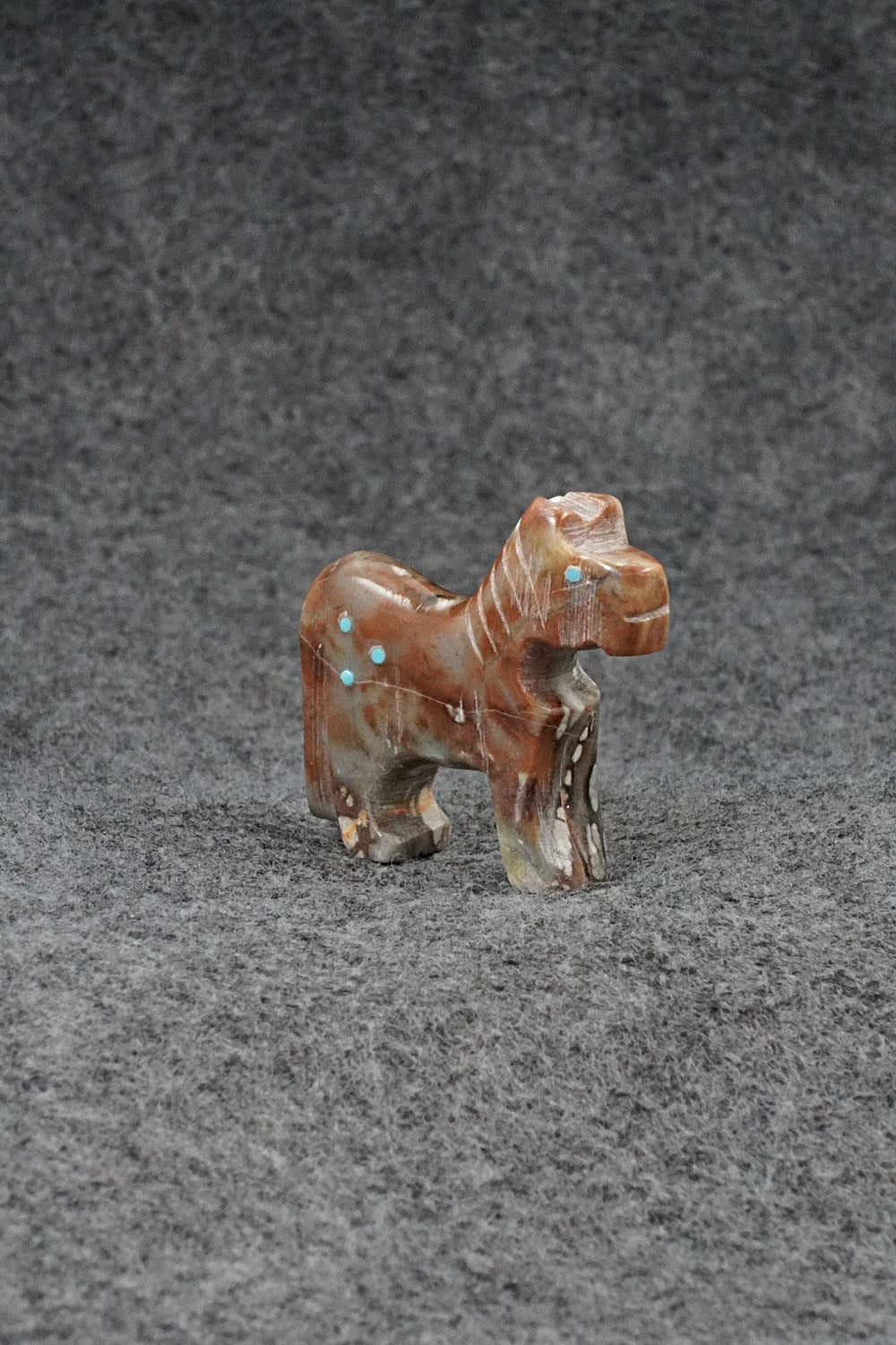 Horse Zuni Fetish Carving - Todd Etsate