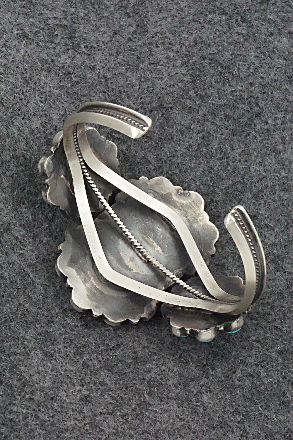 Turquoise & Sterling Silver Bracelet - Devin Brown