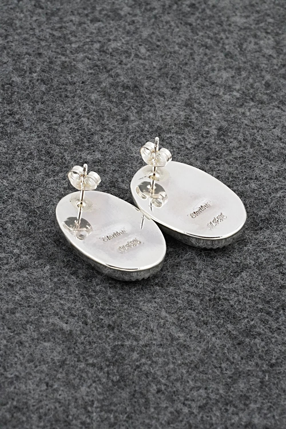 Morado & Sterling Silver Earrings - Murray Hannaweeka