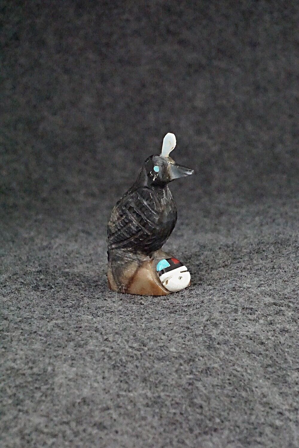 Quail Zuni Fetish Carving - Darrin Boone