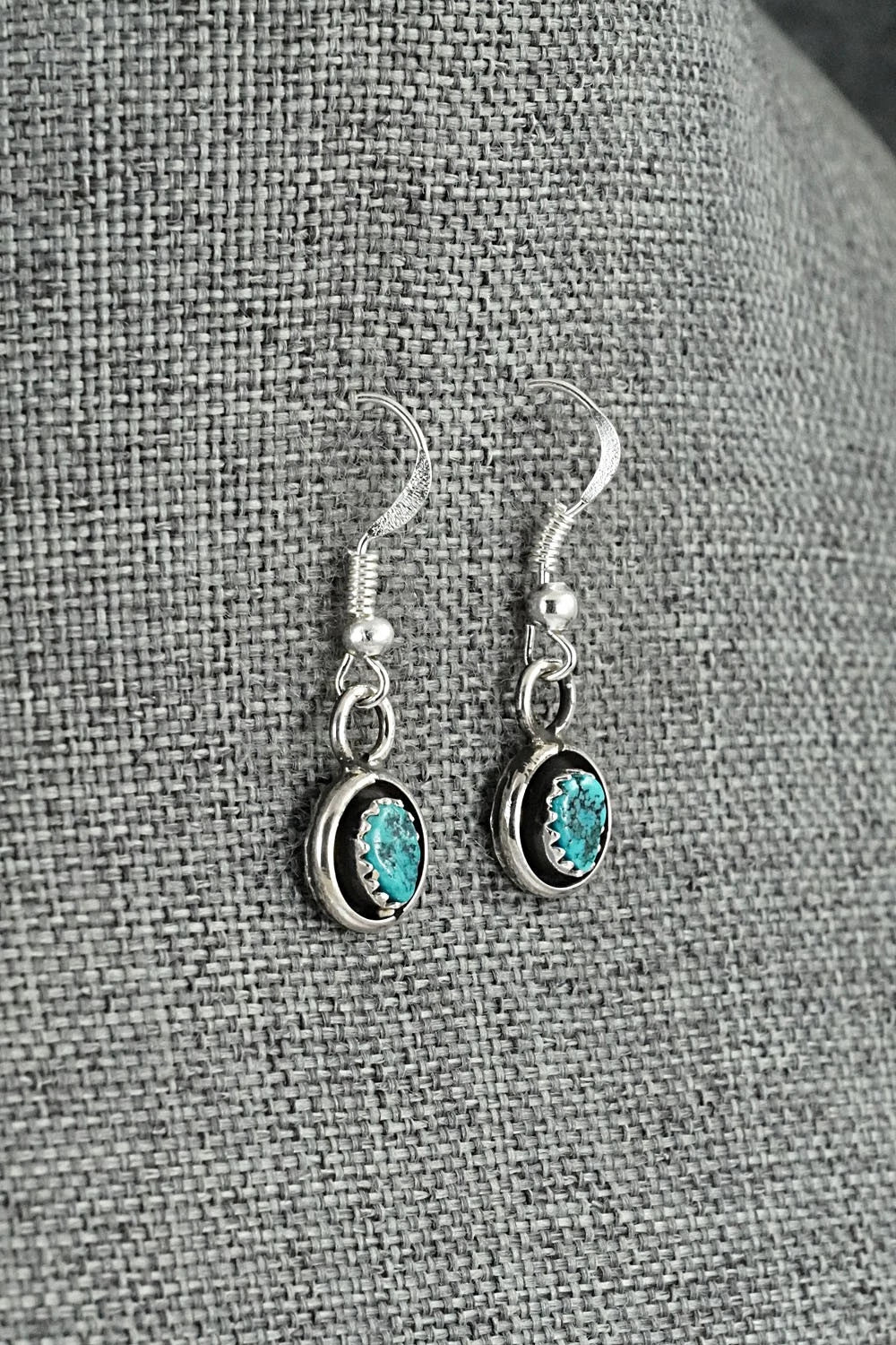 Turquoise & Sterling Silver Squash Blossom Set - Phil Garcia