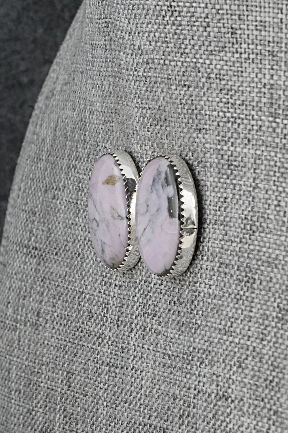 Morado & Sterling Silver Earrings - Murray Hannaweeka