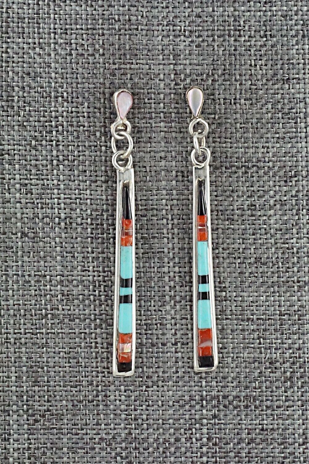 Multi-Stone & Sterling Silver Earrings - Jeanette Chavez