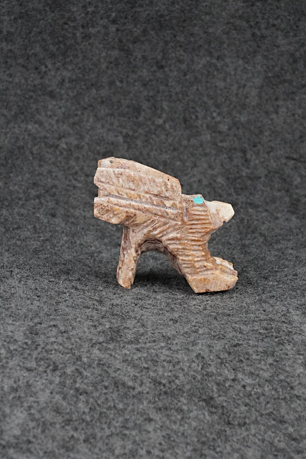 Eagle Zuni Fetish Carving - Carl Etsate