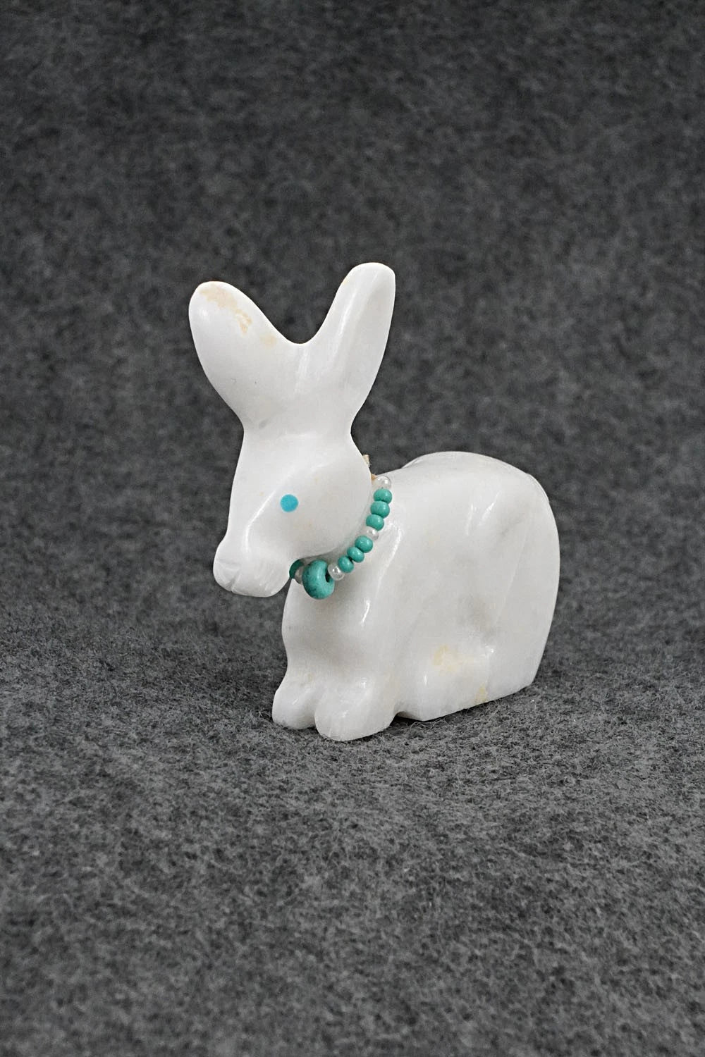 Jack Rabbit Zuni Fetish Carving - Andres Lementino