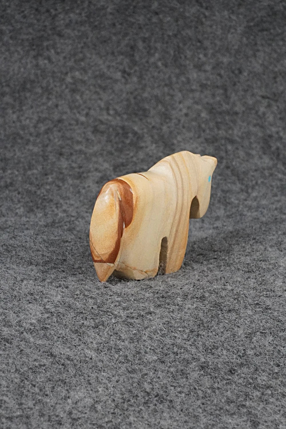 Horse Zuni Fetish Carving - Bernard Laiwakete