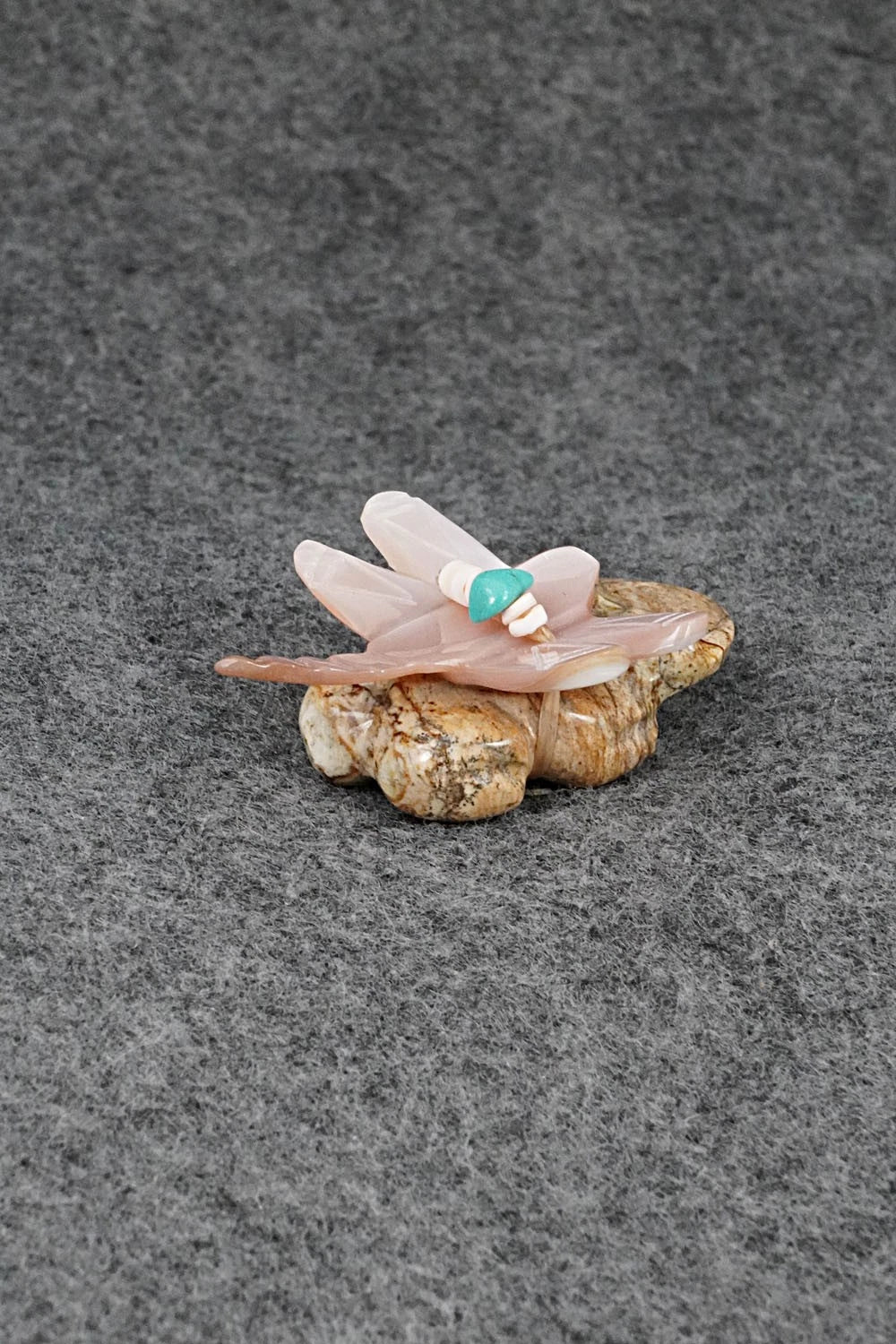 Frog Zuni Fetish Carving - Daisy Rose Leonard