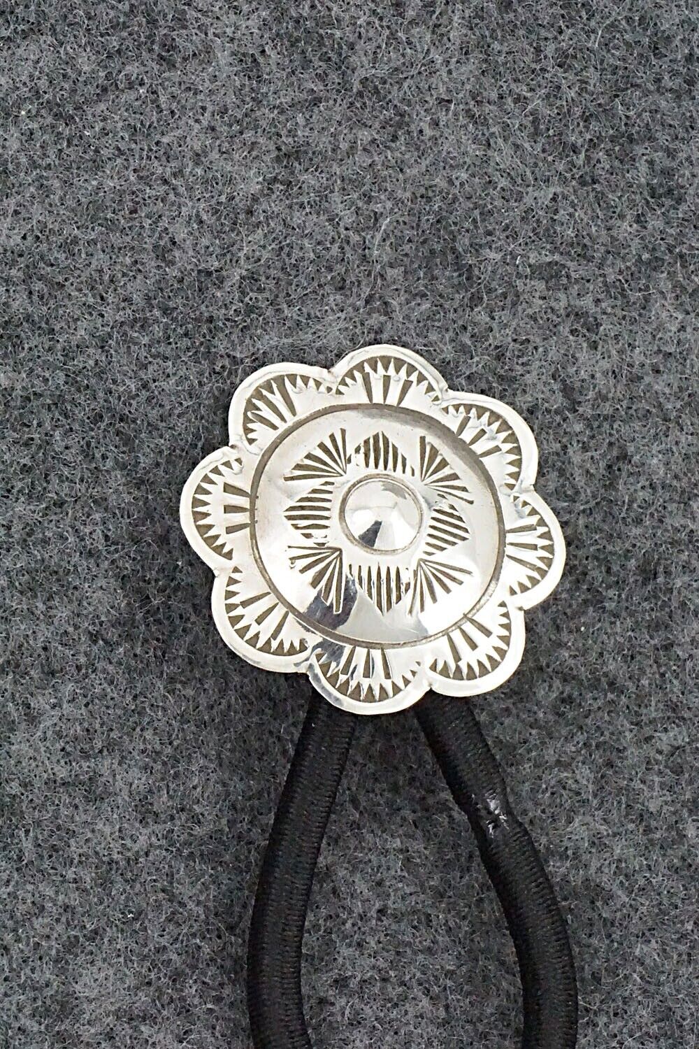 Sterling Silver Hair Tie - Bertha Begay