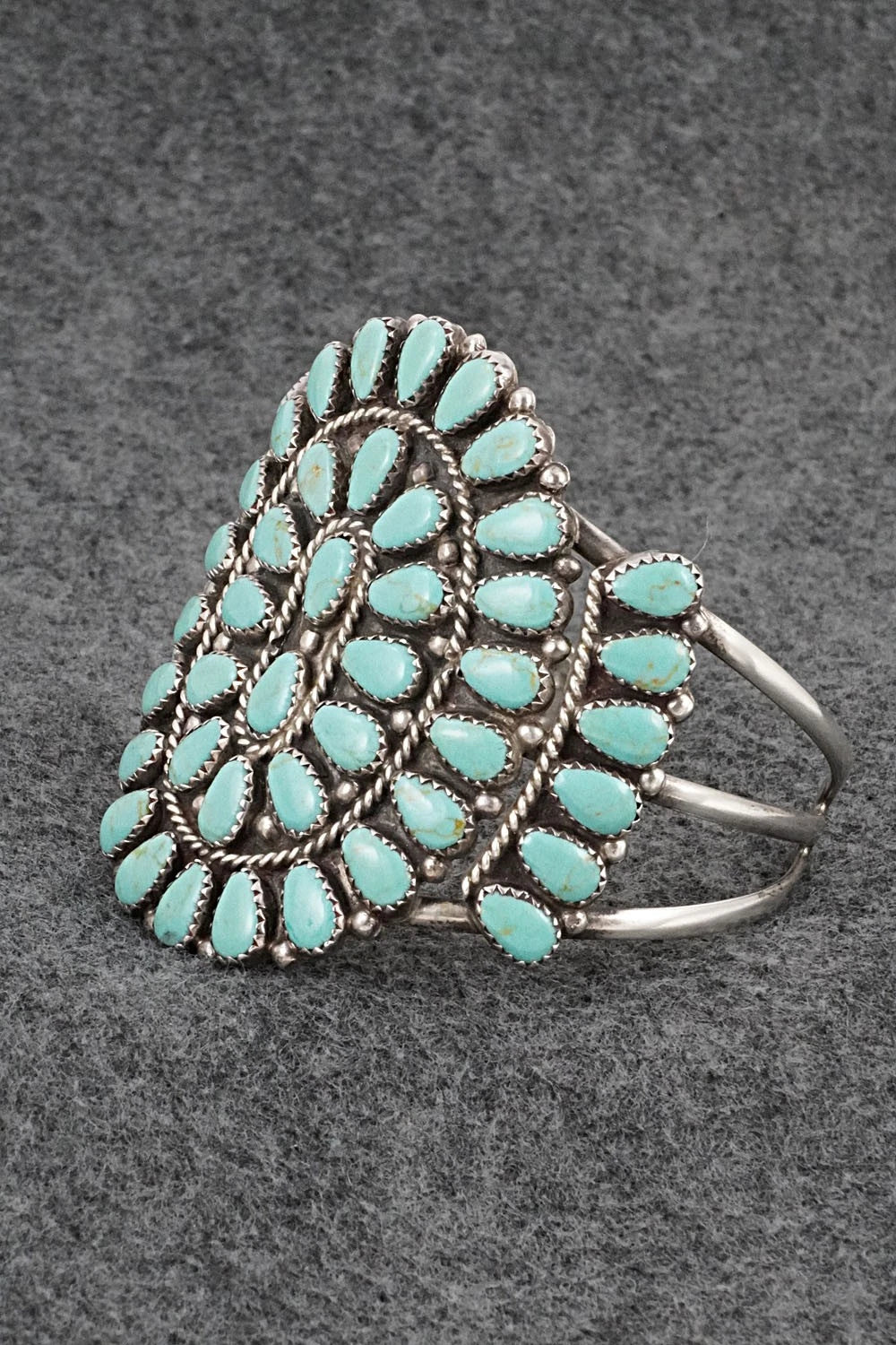 Turquoise & Sterling Silver Vintage Bracelet