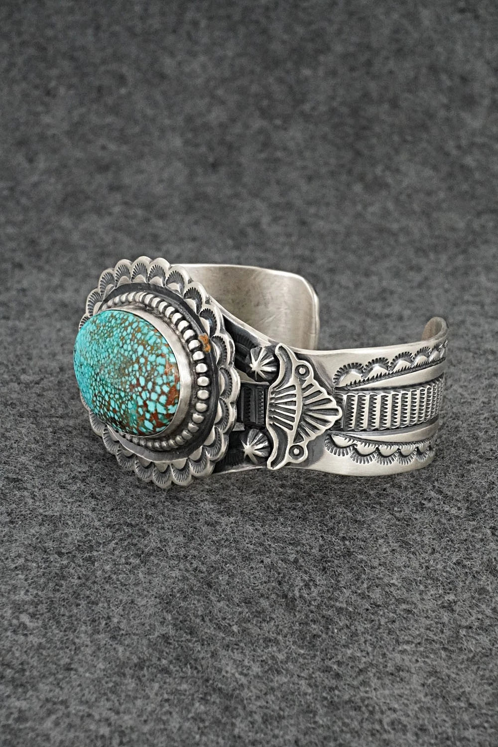 Turquoise & Sterling Silver Bracelet - Randy Boyd