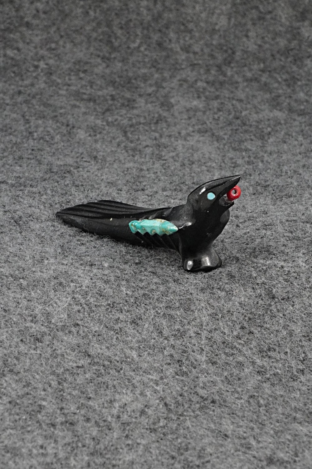 Crow Zuni Fetish Carving - Calvert Bowannie