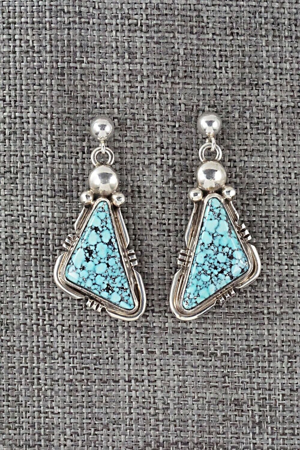 Turquoise & Sterling Silver Pendant and Earrings Set - Oliver Smith
