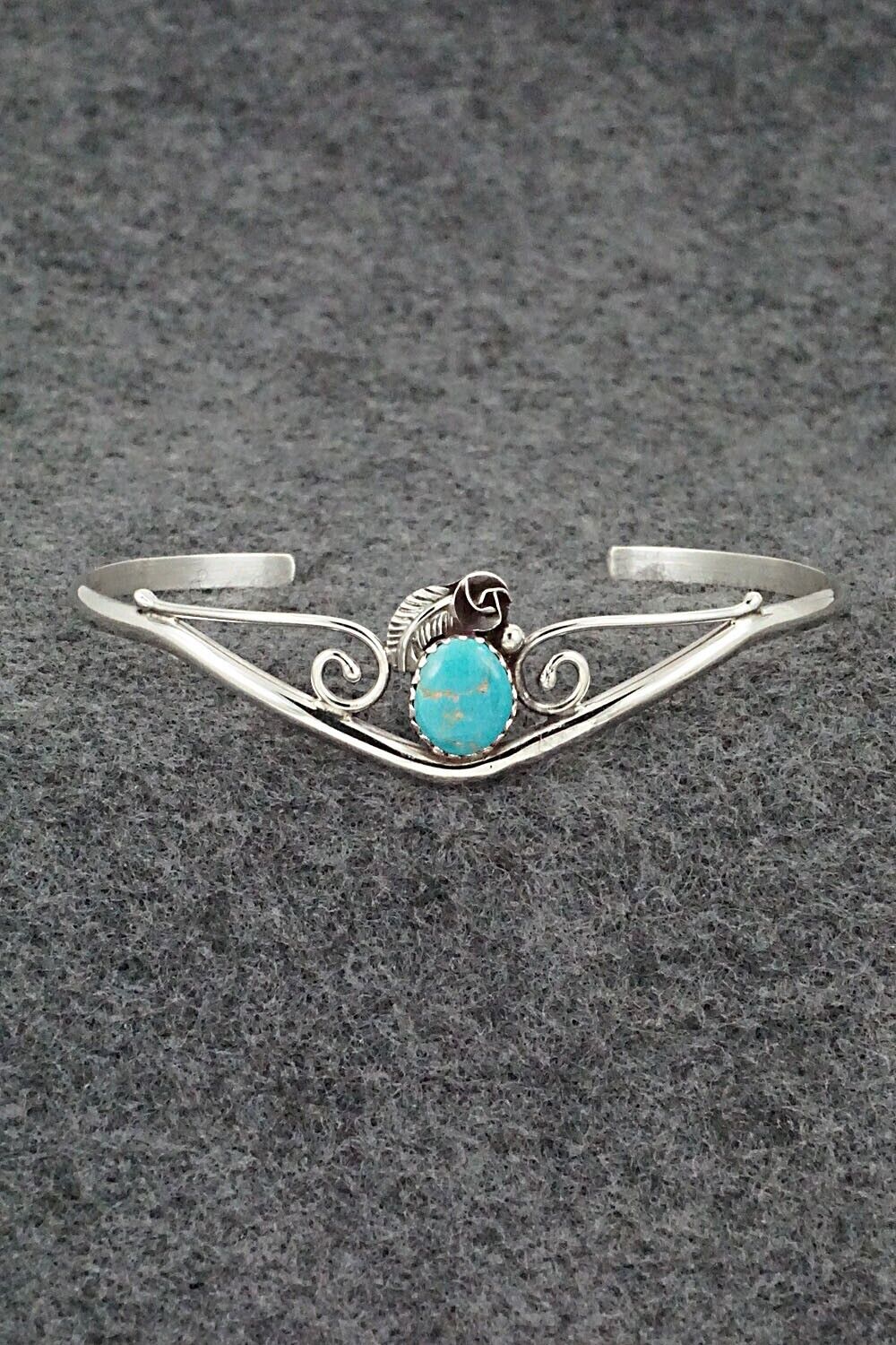 Turquoise & Sterling Silver Bracelet - Max Calladitto