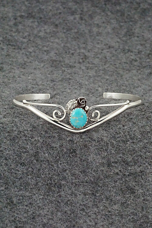 Turquoise & Sterling Silver Bracelet - Max Calladitto