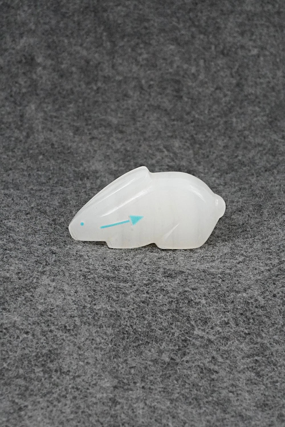 Rabbit Zuni Fetish Carving - Clayton Panteah