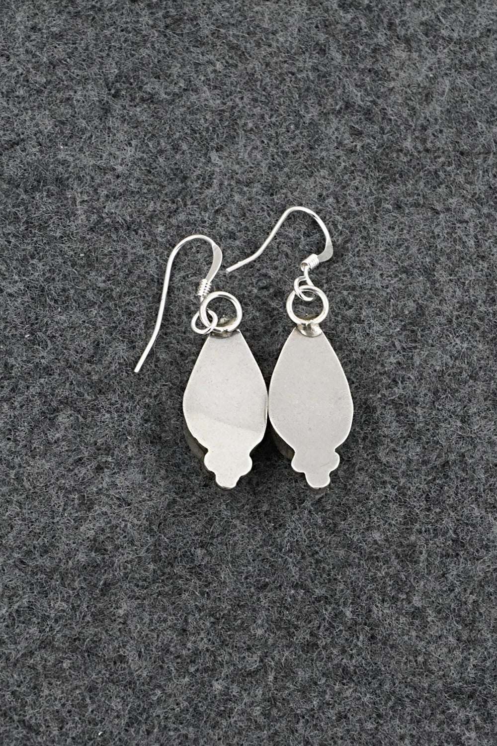 Turquoise & Sterling Silver Earrings - Robinson Martinez