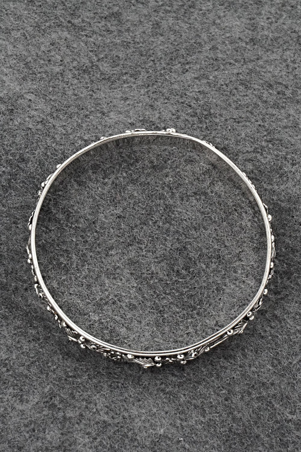 Sterling Silver Bangle Bracelet - Sadie Jim