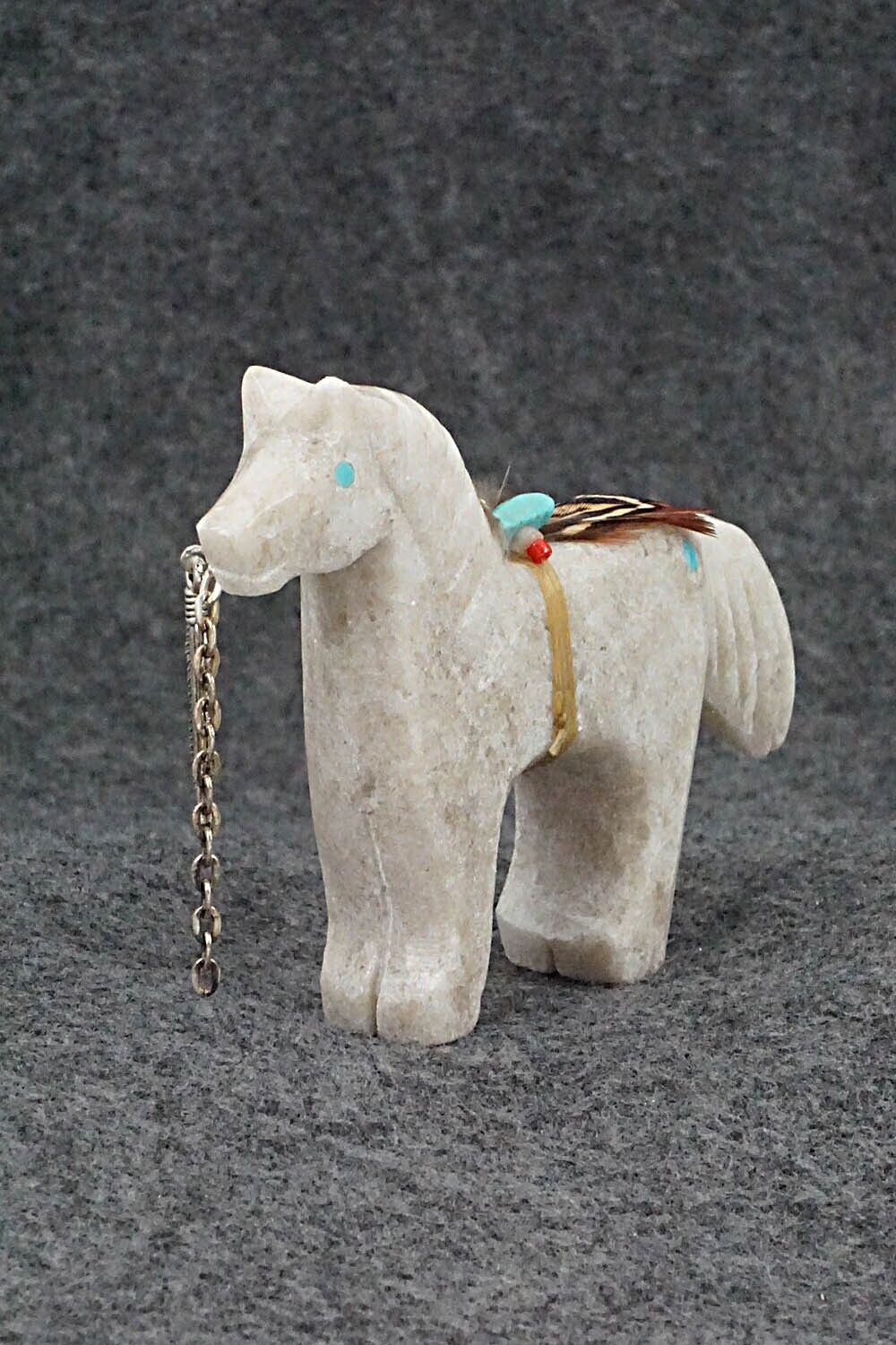 Horse Navajo Fetish Carving - Ben Livingston
